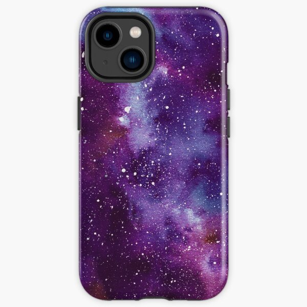 Purple Galaxy Deep Space Nebula iPhone Tough Case