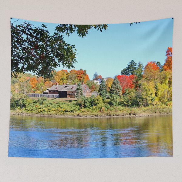 Item preview, Across the River to Fort Western Augusta Maine designed and sold by AnnDixon.