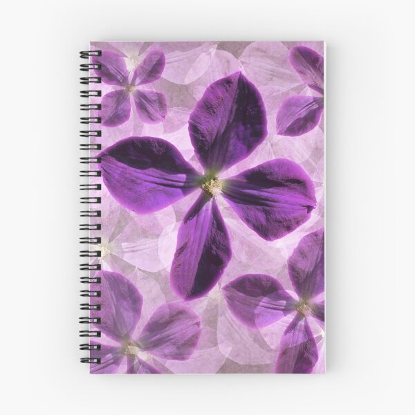 Item preview, Harmonius Clematis designed and sold by Zoe Marlowe.