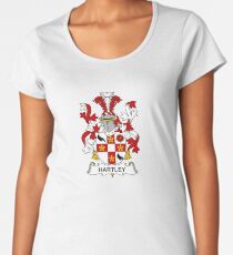 Hartley Coat of Arms - Family Crest Shirt Women's Premium T-Shirt