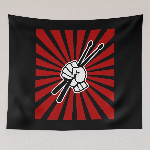 Item preview, Drummer Drumsticks Hand Graphic designed and sold by playloud.