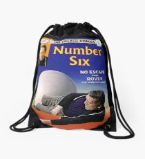 The Prisoner Drawstring Bag