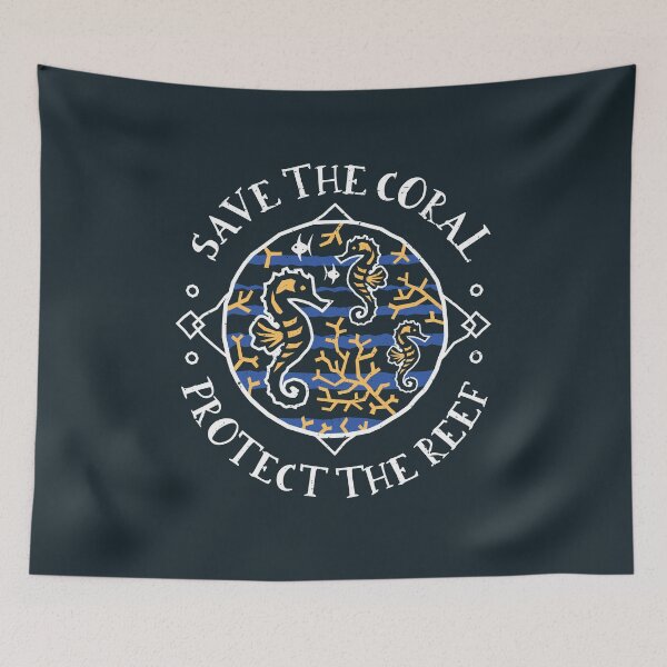 Item preview, Save The Coral Protect The Reef designed and sold by Bangtees.