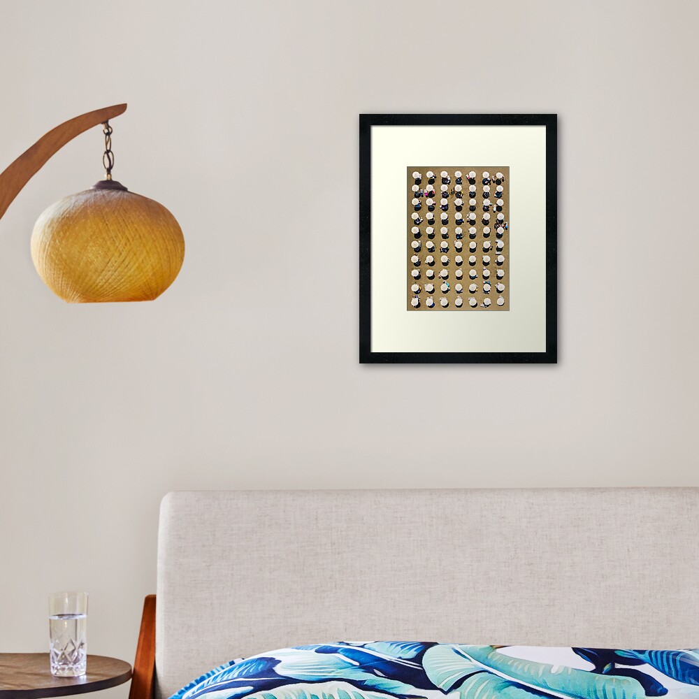 OCD Framed Art Print