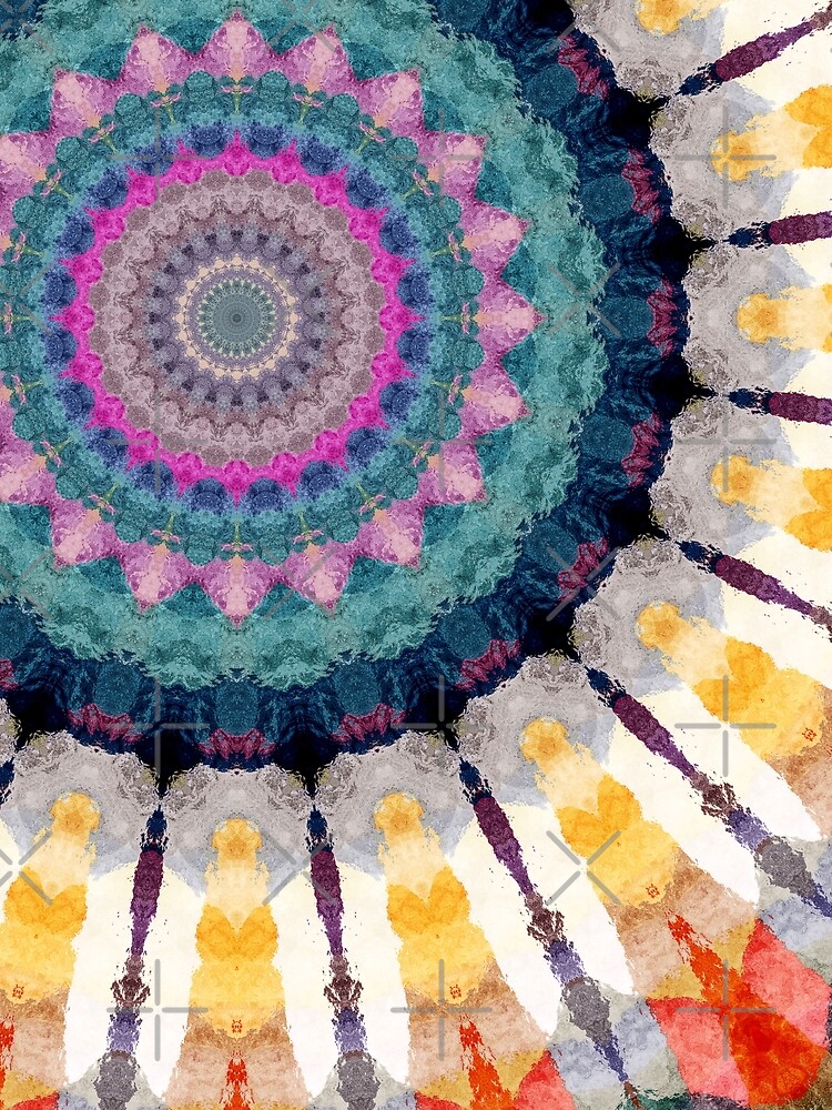 Ornamental Circles With Texture by perkinsdesigns