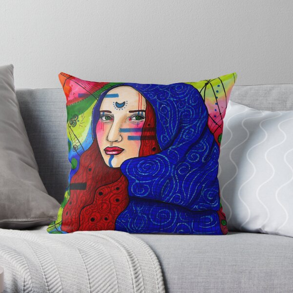 Cartimandua Throw Pillow