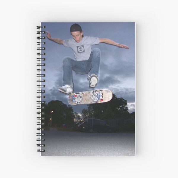Kickflip Spiral Notebook