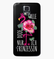 8 Flamingo saying All silly just me princess Case/Skin for Samsung Galaxy