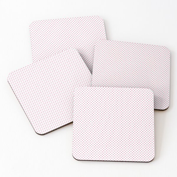 Item preview, Pink Dots on White designed and sold by wordznart.