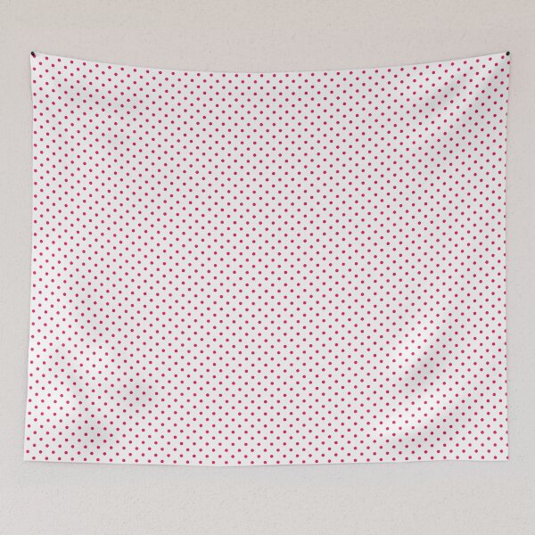 Item preview, Pink Dots on White designed and sold by wordznart.