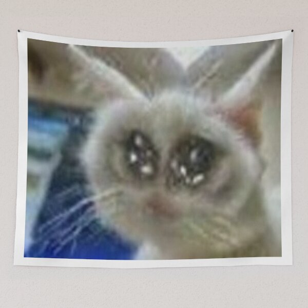 Item preview, Crying Cat designed and sold by BoomerUSA.