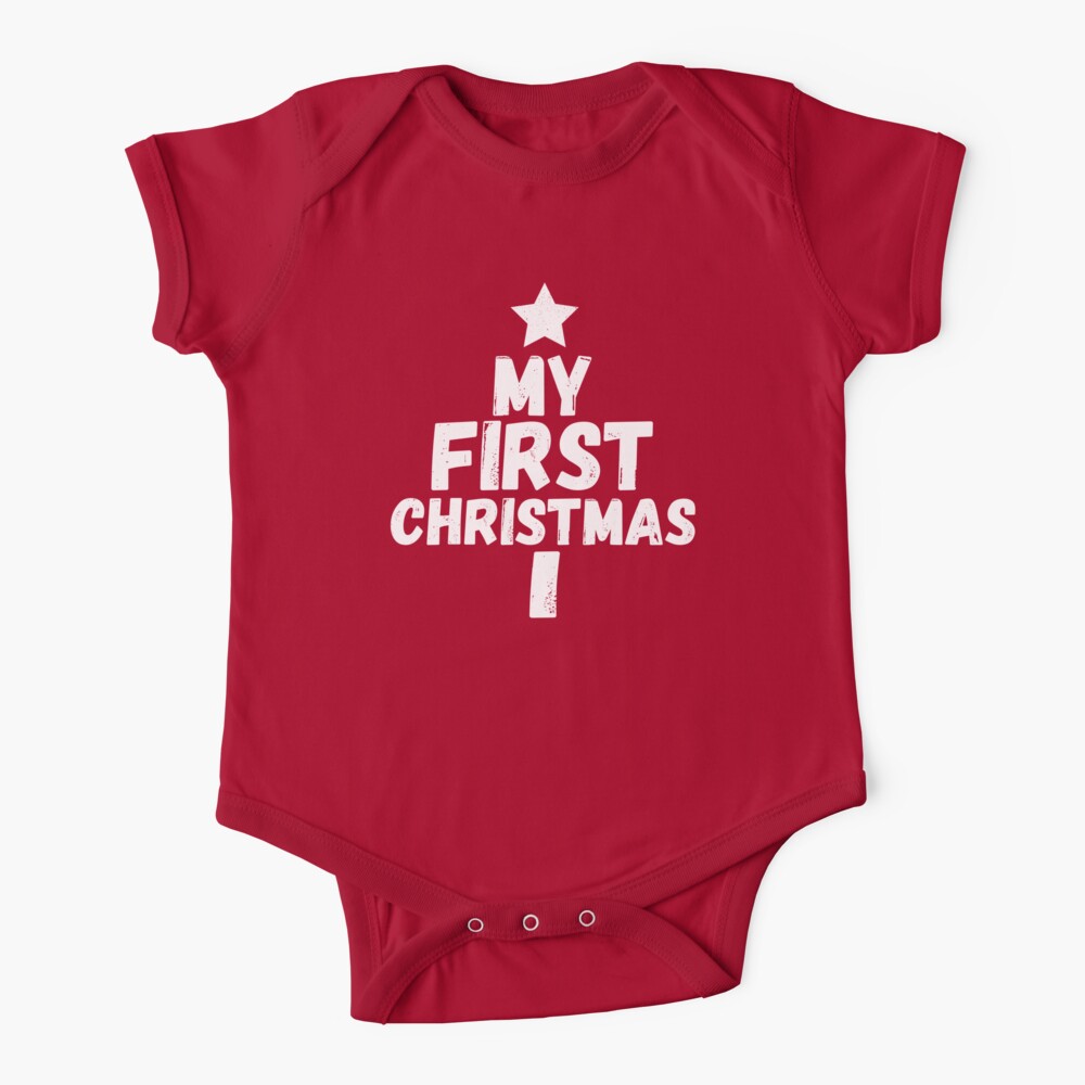 my first christmas baby clothes