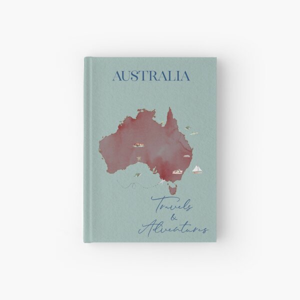 Australia Travel & Adventure Hardcover Journal