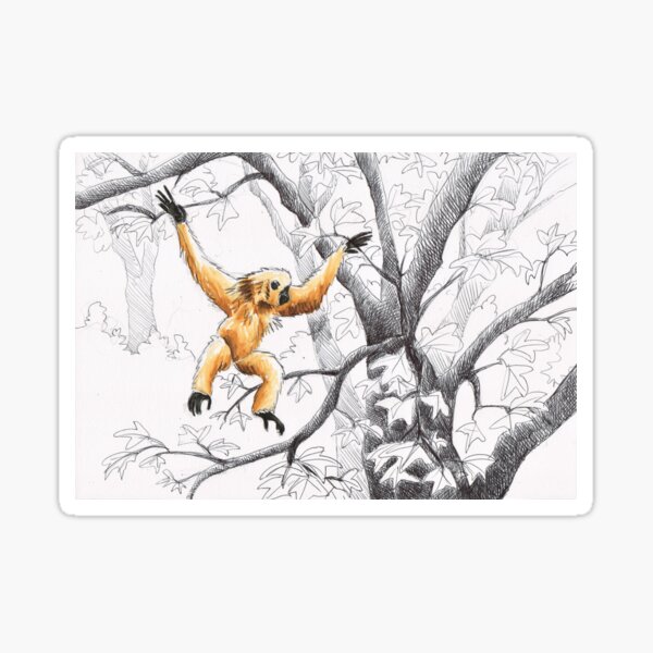The jump Sticker