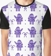 Christmas, New Year 2019 seamless pattern. Graphic T-Shirt