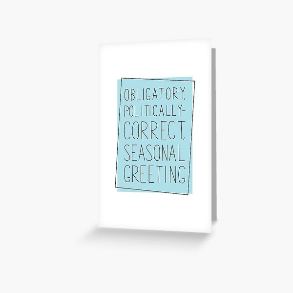 Happy... Merry... Hi. Greeting Card