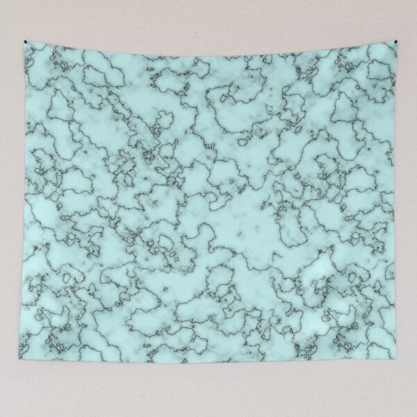 Item preview, Gorgeous Marble print 0003, turquoise designed and sold by diapatternLab.