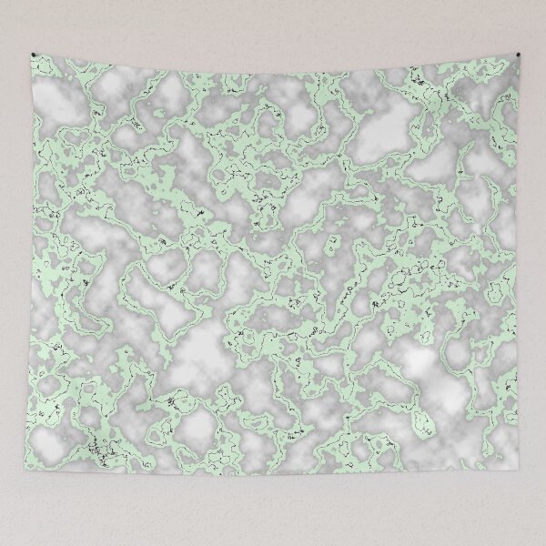 Item preview, Gorgeous Marble print 0006, green designed and sold by diapatternLab.