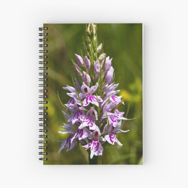 Common Spotted-orchid (Dactylorhiza fuchsii) Spiral Notebook