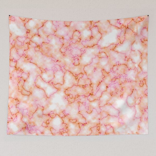 Item preview, Gorgeous Marble print 0014, red orange designed and sold by diapatternLab.
