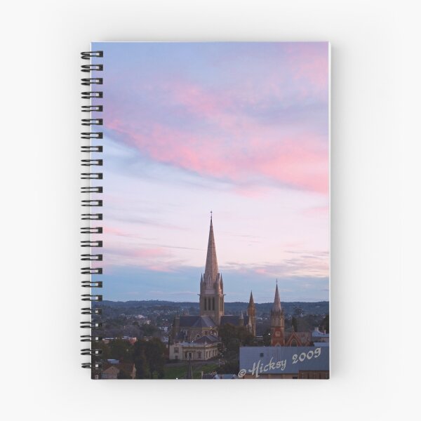 Item preview, Dusk over Sacred Heart Cathedral designed and sold by Hicksy.