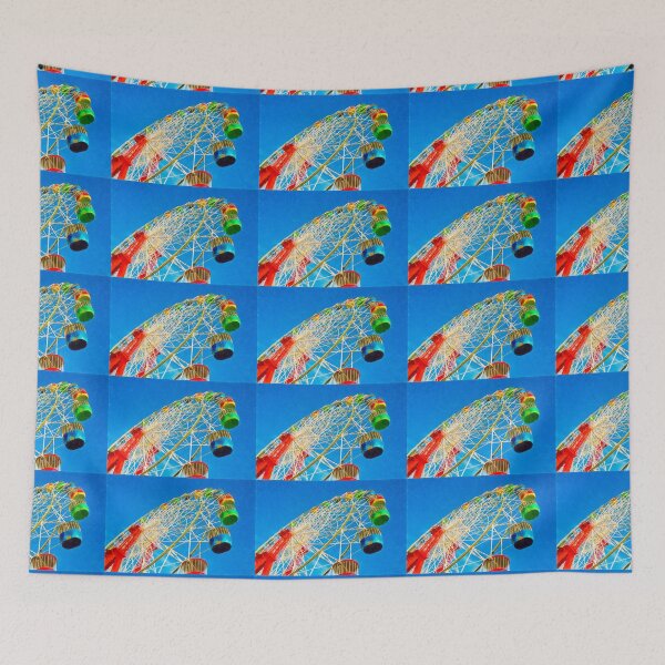 Item preview, Colorful Ferris Wheel designed and sold by Dreaming-Cocoon.