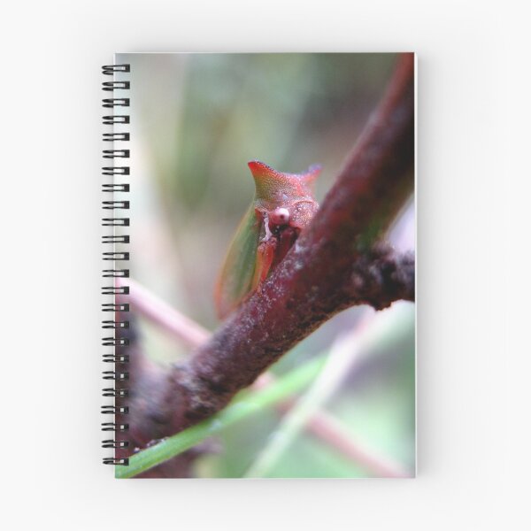 Item preview, Horned Green Treehopper 2 designed and sold by Vanessa Barklay.