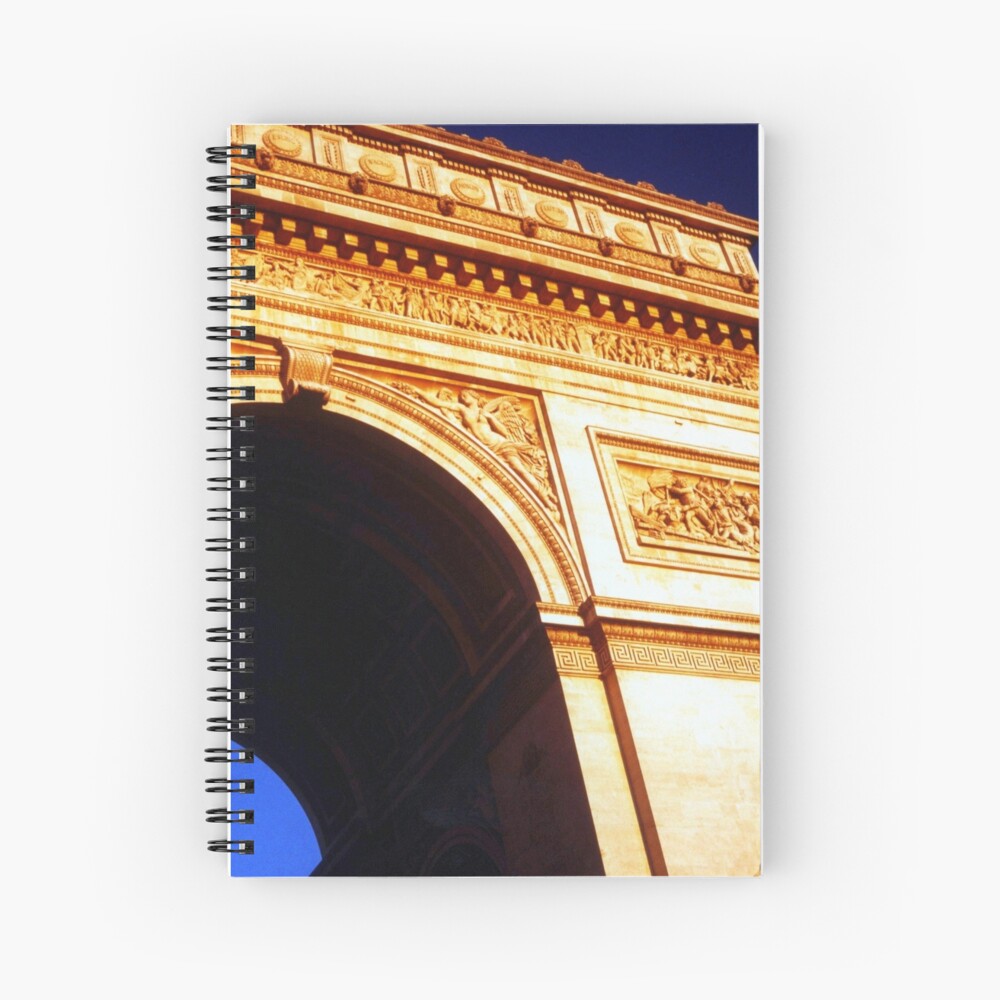Arc de Triomphe Spiral Notebook