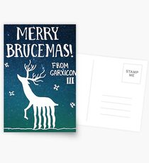 Merry Brucemas from Garxicon III Postcards