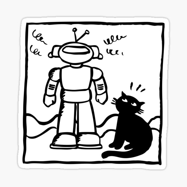 Item preview, robot cat designed and sold by Cécile De Filippi.