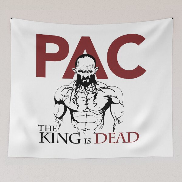 Item preview, PAC - The King is Dead designed and sold by Zionn-Anthony Craig.