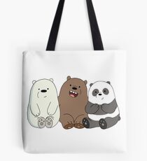 We Bare Bears Tote Bag