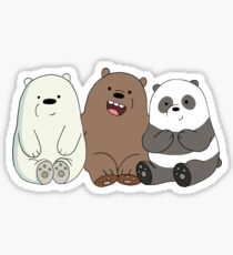Wir nackten Bären Sticker