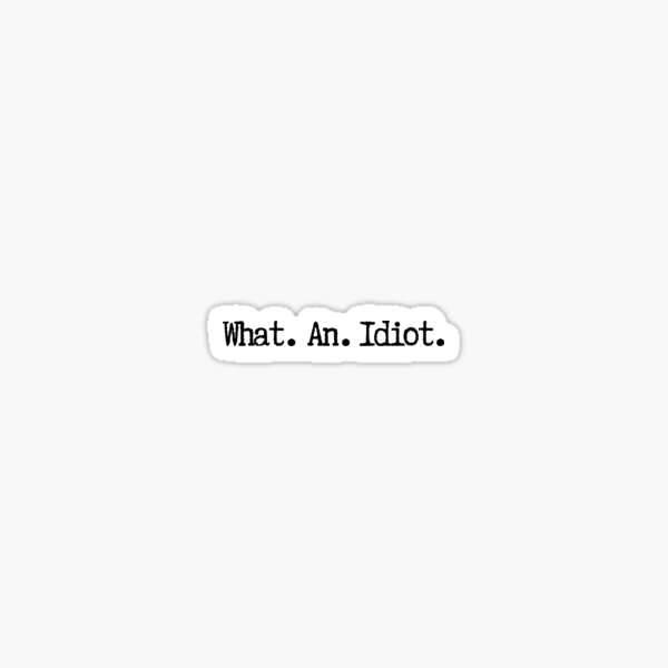 What? Sticker