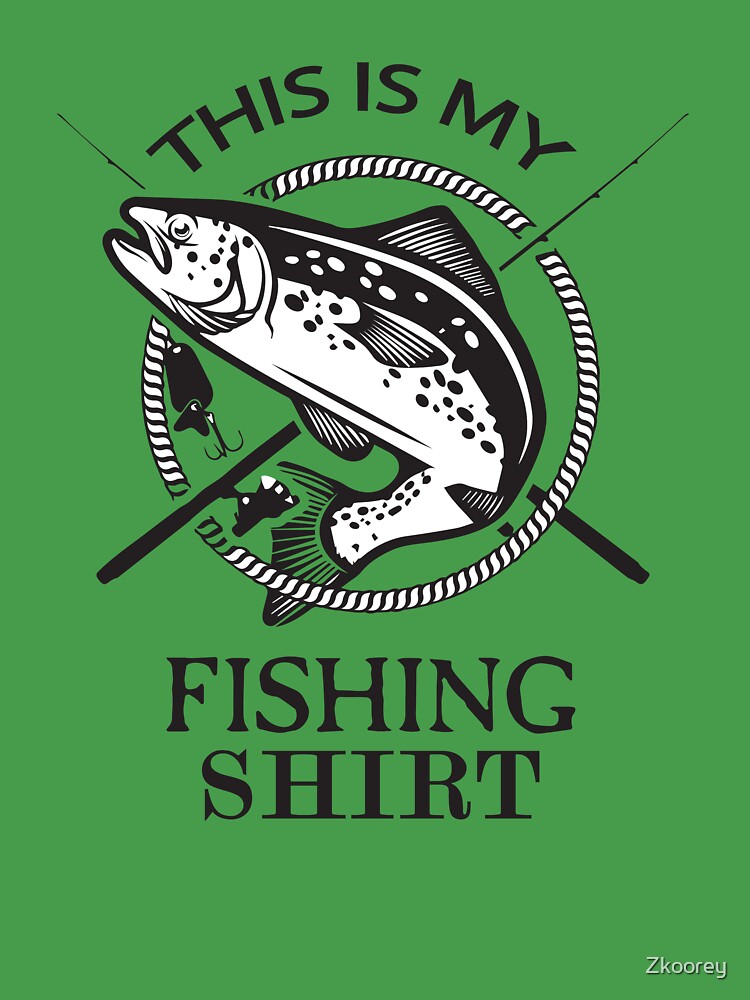 This is my Fishing Shirt Boat Fishing Lovers  Baby One-Piece for Sale by  Zkoorey