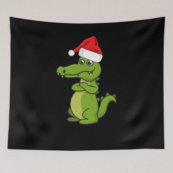 Item preview, Crocodile Christmas cool gift reptile lizard animal designed and sold by Franja2.