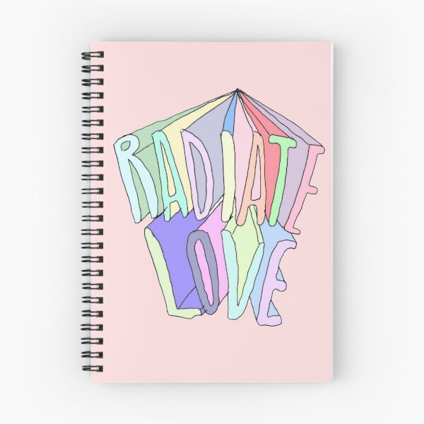 Item preview, RADIATE LOVE sticker designed and sold by lifeisgood1.