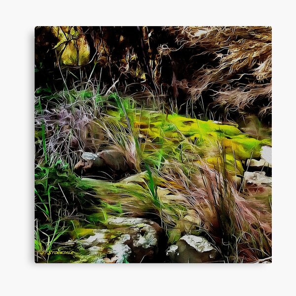 Stocksom Welcome to my Fairy Garden Canvas Print