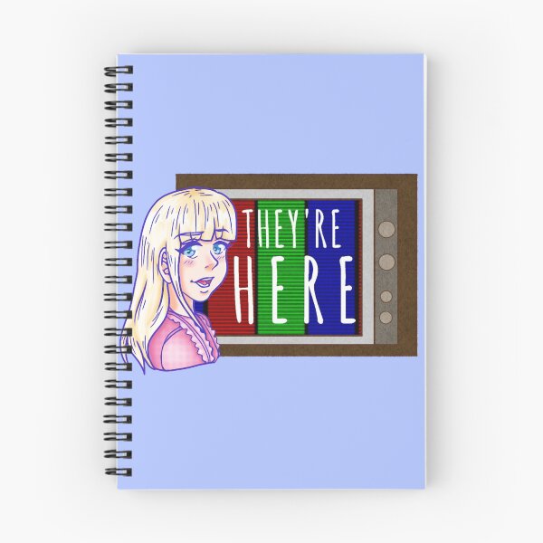 Item preview, They're Here! designed and sold by nyanrainbowkatz.