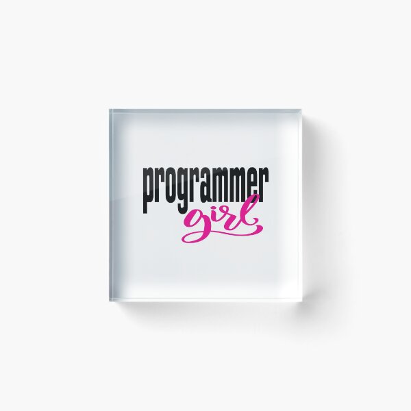 Item preview, Programmer Girl Awesome Programmer designed and sold by ProjectX23.