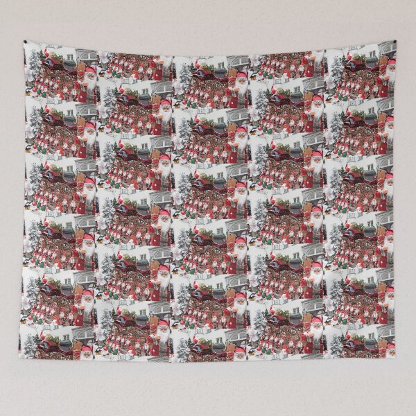 Item preview, SANTAS ON PARADE designed and sold by TAMalloyPhoto.