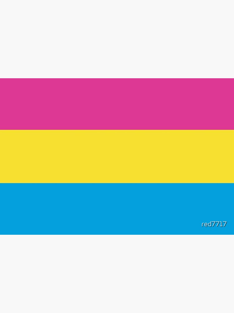 "Pansexual Pride Flag" Sticker by red7717 | Redbubble