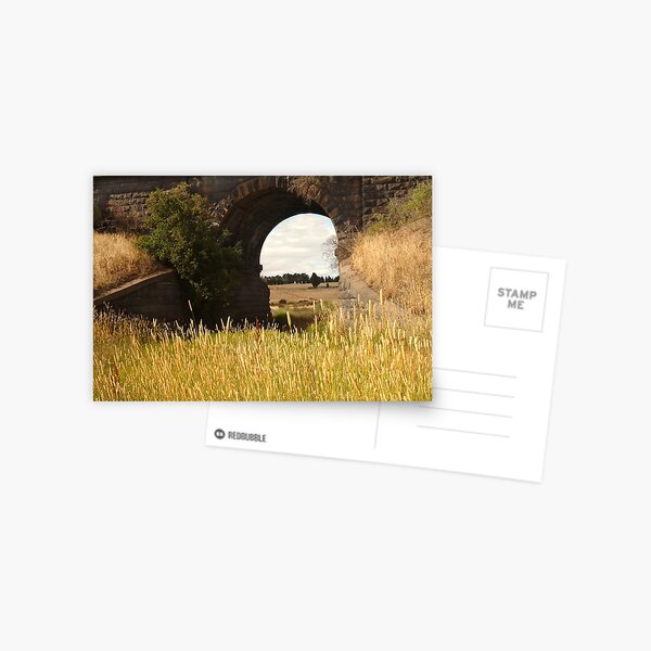 Railway Bridge,Geelong Outskirts Postcard