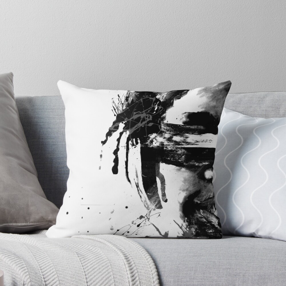 Item preview, Throw Pillow designed and sold by AngieRedmondArt.