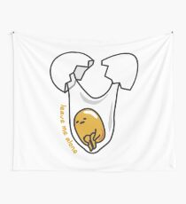Gudetama Leave me Alone Wall Tapestry