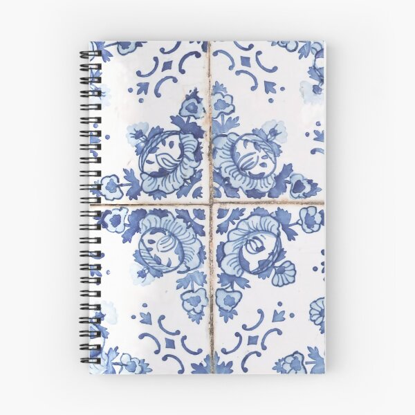 Item preview, Portuguese Azulejos VIII - Vintage Blue Hand Painted Tiles - Europe Travel photography by Ingrid Beddoes designed and sold by Ingrid Beddoes Photography.