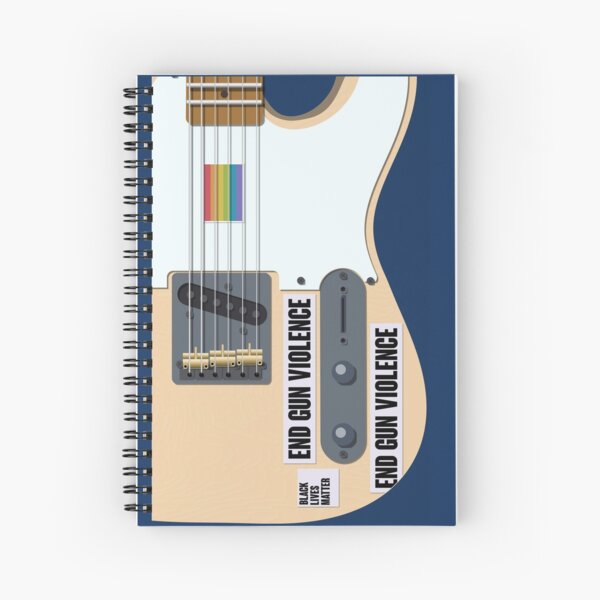 Harry styles guitar Spiral Notebook