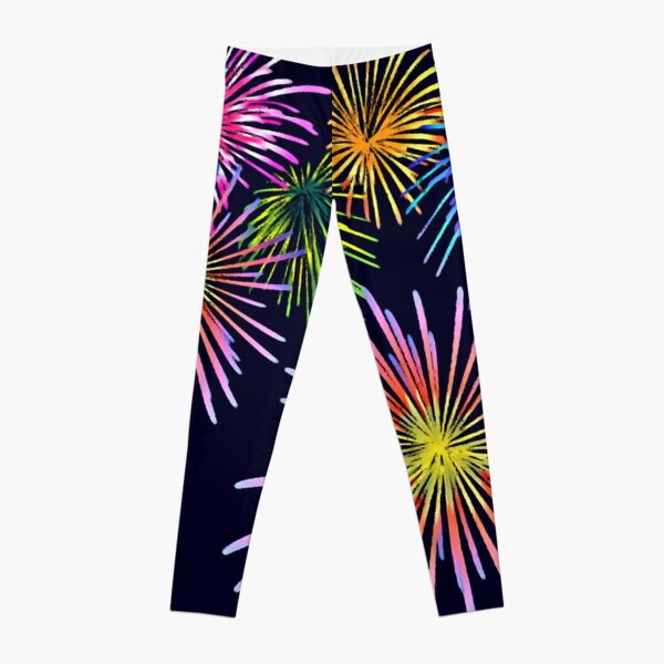 Fireworks Leggings for Sale