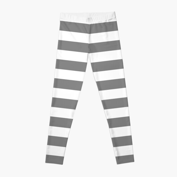 Black and white shop horizontal striped leggings