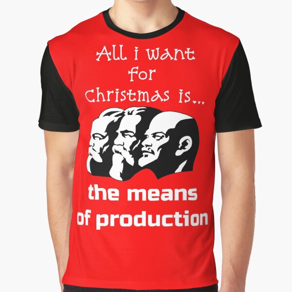 Vista previa del artículo con la obra «Feliz navidad camaradas», diseñado y vendido por MandWthings.